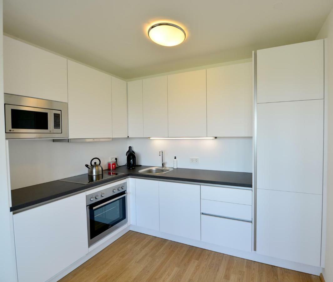 Erdberger Laende Appartement Wenen Buitenkant foto