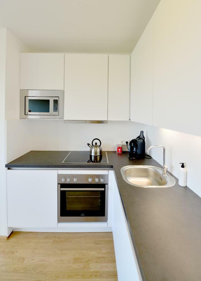 Erdberger Laende Appartement Wenen Buitenkant foto