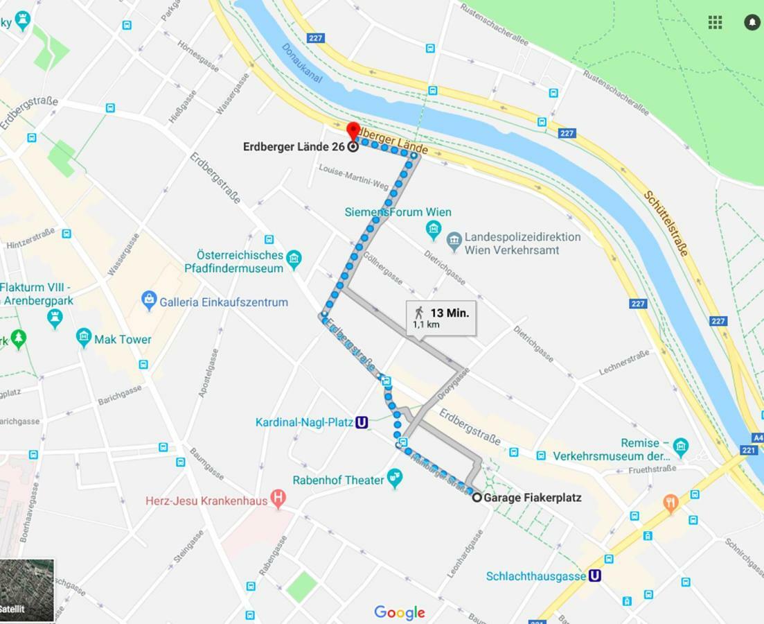 Erdberger Laende Appartement Wenen Buitenkant foto